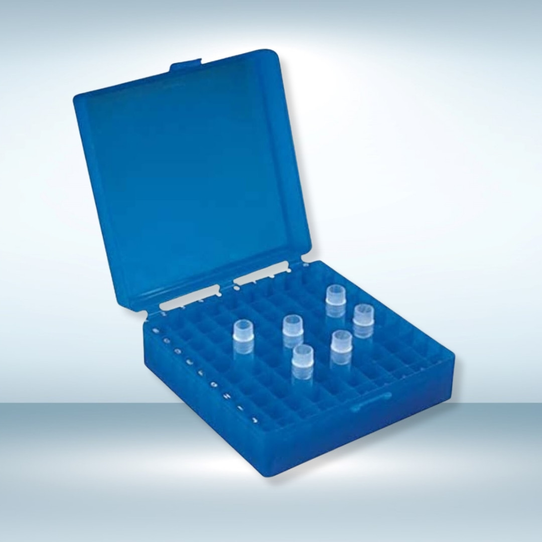 Cryo Box (P.C) - 50 places for 1 ml or 1.8 ml cryo vails