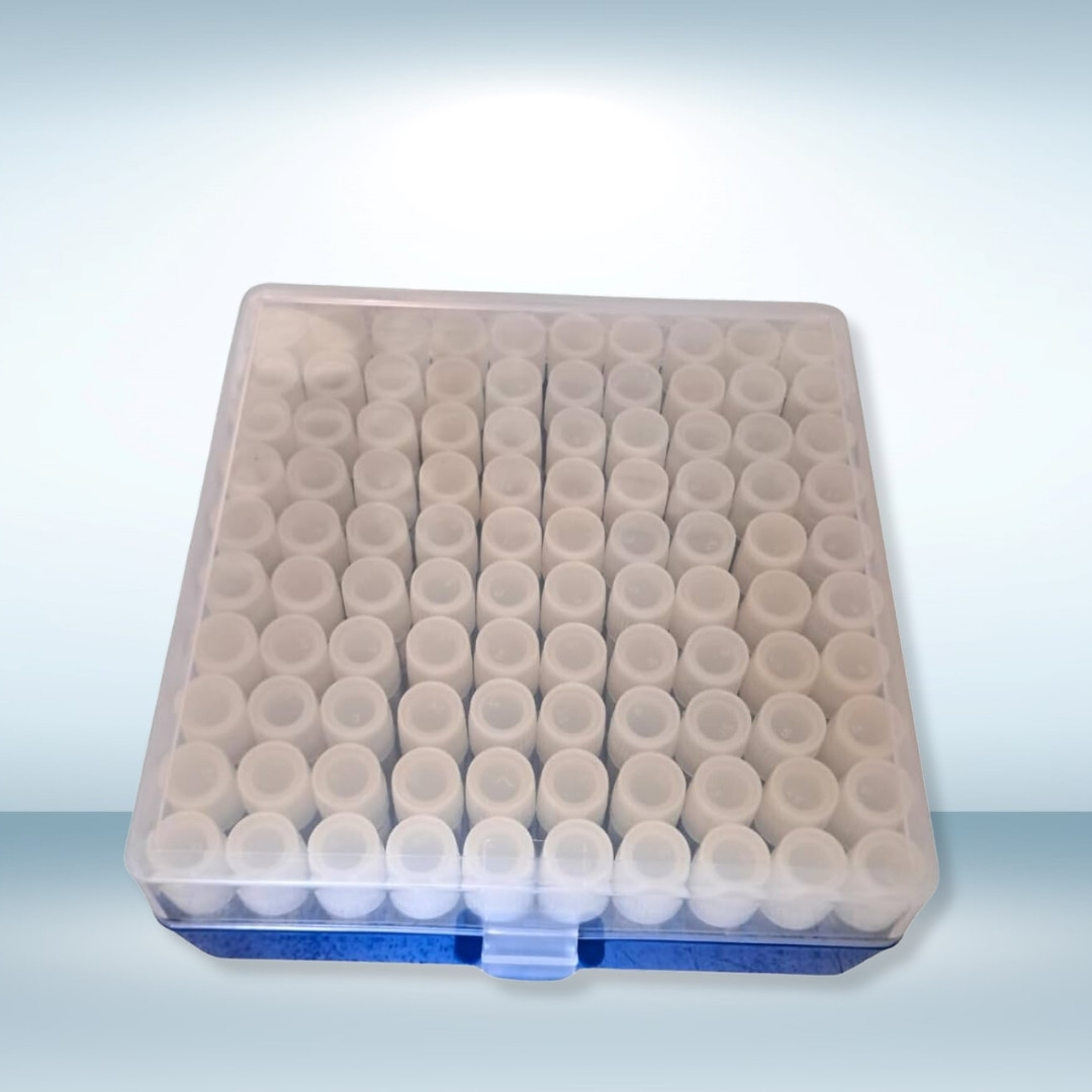 Cryo Box (P.P) - 100 places for 1 ml or 1.8 ml cryo vails