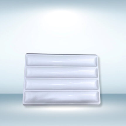 Plastic Pipette Tray with 4 compartments (420mm x 300mm x 30mm) - Pack of 6