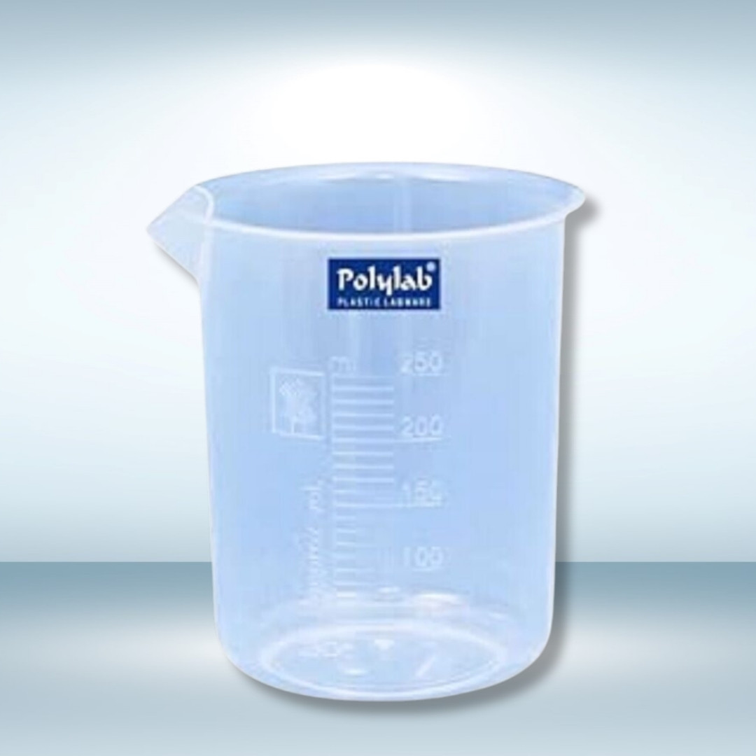 Plastic Beaker (Printed Graduation _ 250ml)
