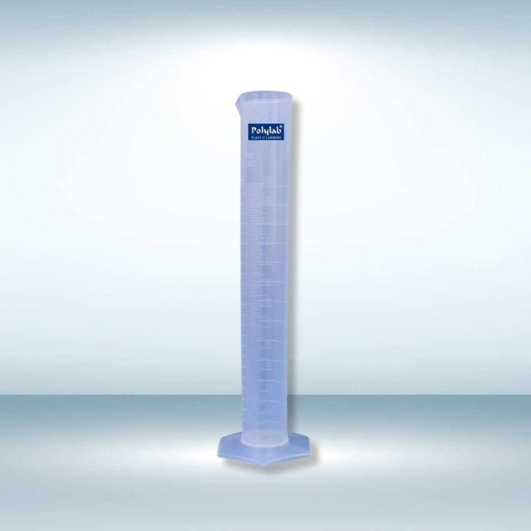 Plastic Measuring Cylinder (Hexagonal Base _ 25ml)
