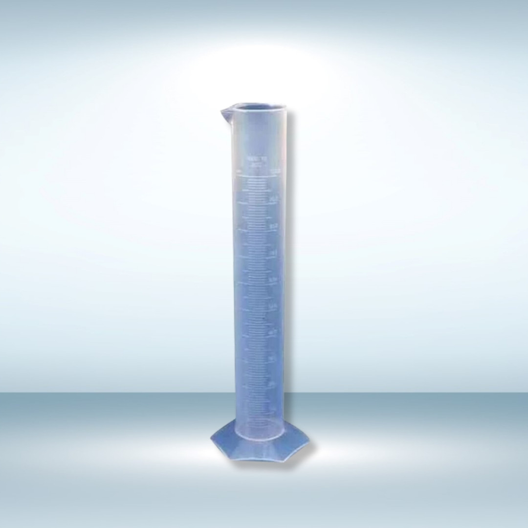 Plastic Measuring Cylinder (Hexagonal Base _ 50 ml)