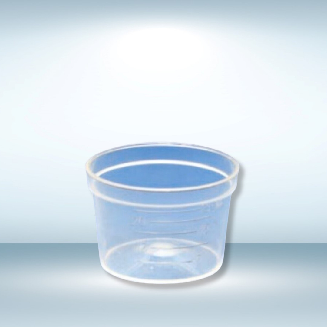 Plastic Medicine Cup (25 ml)