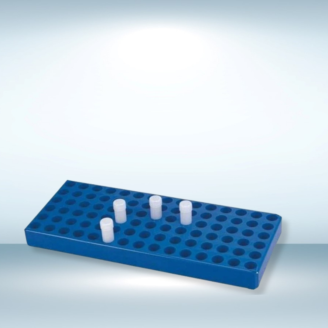 Rack For 90 Vails of 8 ml Scintillation Vail