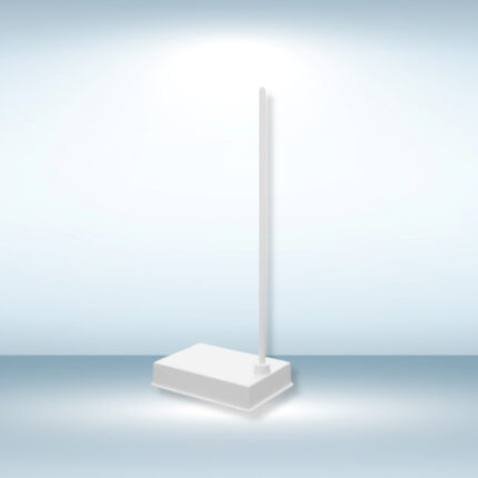 Plastic Retort Stand 225 x 150 mm - Side Hole