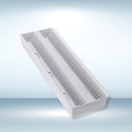 Plastic Slide Draining Tray (Pack of 6)