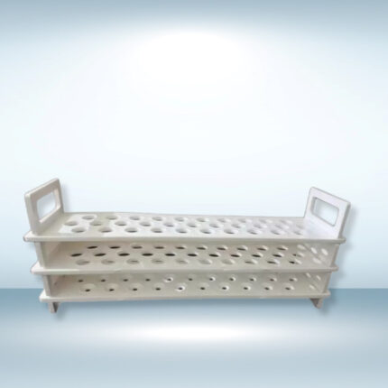 Plastic Test Tube Stand (3 Tier) 25 mm x 24 Tubes (Pack of 2)