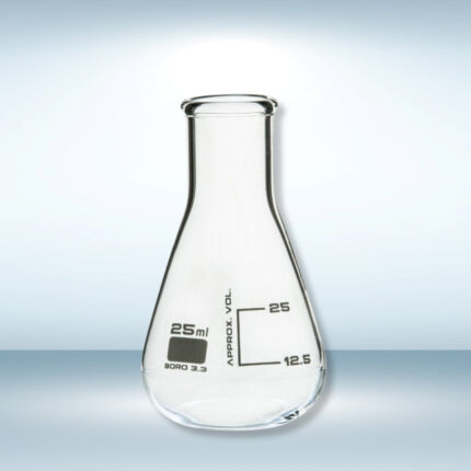Borosilicate Conical / Erlenmeyer Flask (25 ML) - Pack of 6