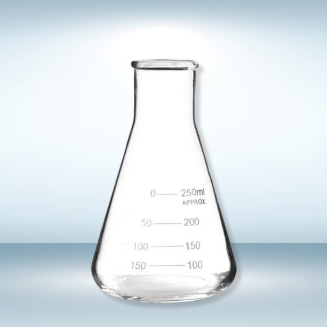 Borosilicate Conical _ Erlenmeyer Flask (250 ML)