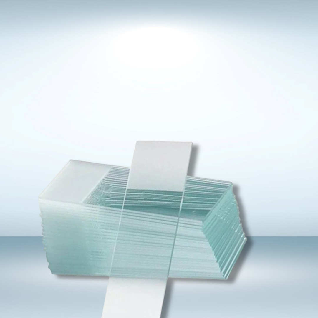 Frosted Microscope Glass Slides (Pack of 50 Slides)
